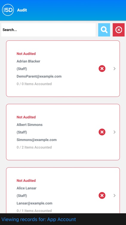 SGW 5D Audit