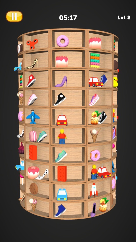 #2. Shelves - Pair Matching Game (iOS) 由: CHEF GAME STUDIO YAZILIM TEKNOLOJILERI LIMITED SIRKETI