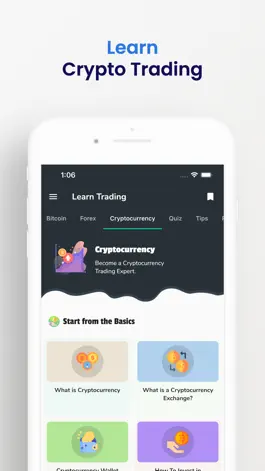 Game screenshot Learn Bitcoin & Forex Trading hack