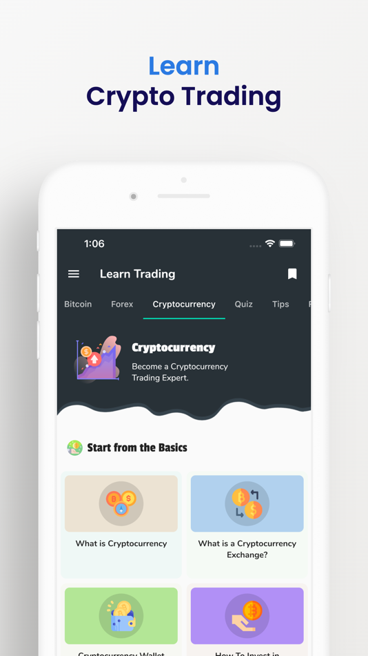 #3. Learn Bitcoin & Forex Trading (iOS) By: Muhammad Mubeen