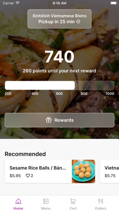 XinhXinh Vietnamese Bistro Screenshot