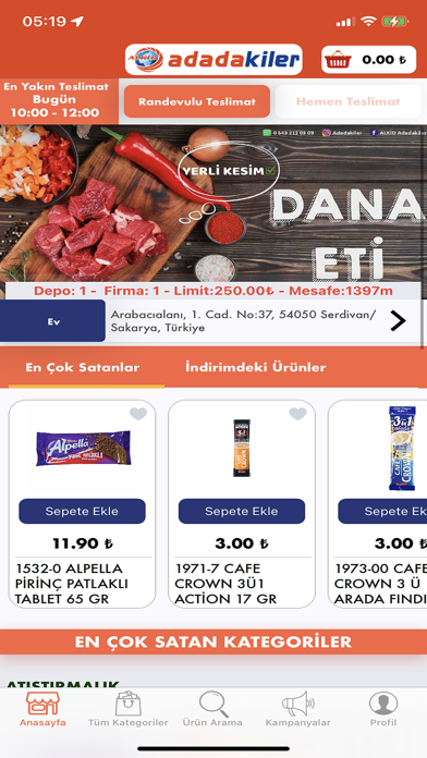 Adadakiler Sanal Market Screenshot