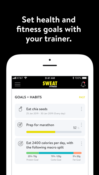 Sweat Fitness Screenshot