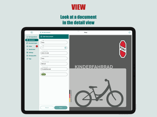 Less Paper iPad screenshot 5 - Productivity app