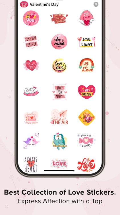 Couple Love Stickers: iMessage