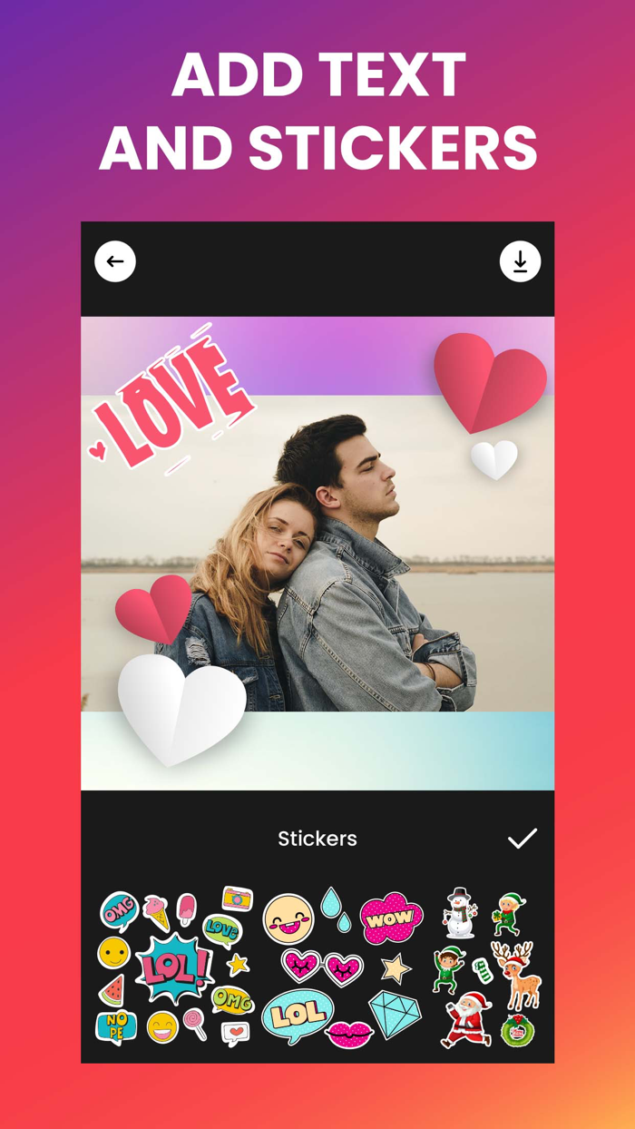 No Crop and Square For Instagram