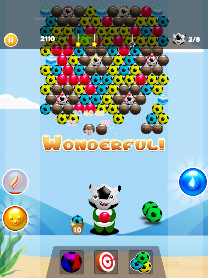 Bubble Shooter Rainbow Game