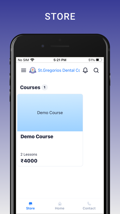St.Gregorios Dental College Screenshot