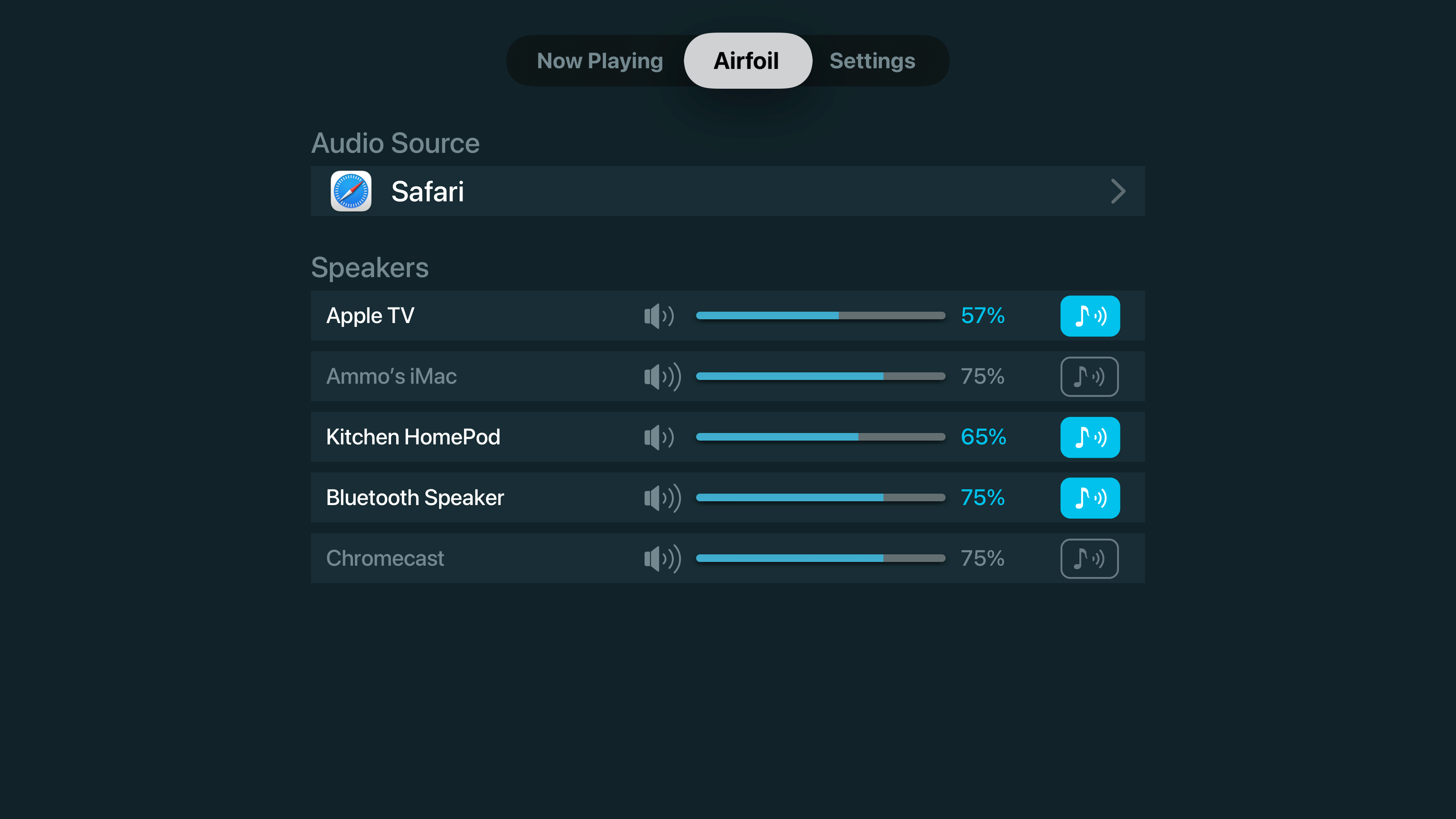 Airfoil Satellite TV screenshot 4