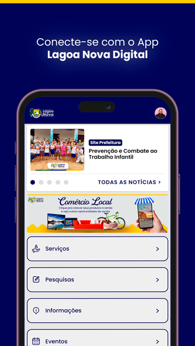 Lagoa Nova Digital Screenshot