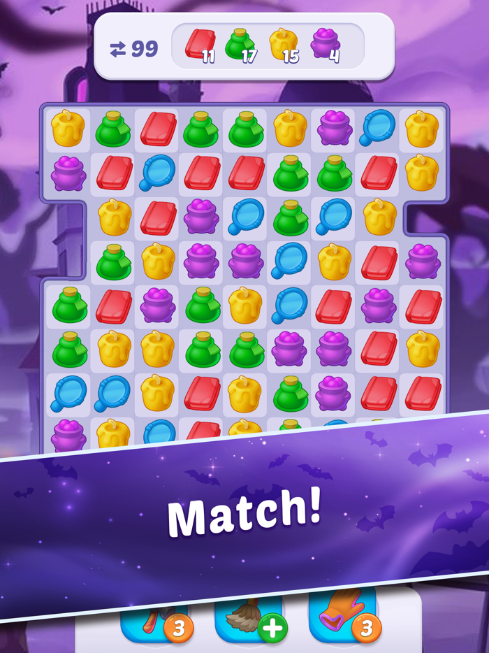 Mystic Hills Match-3 Romance