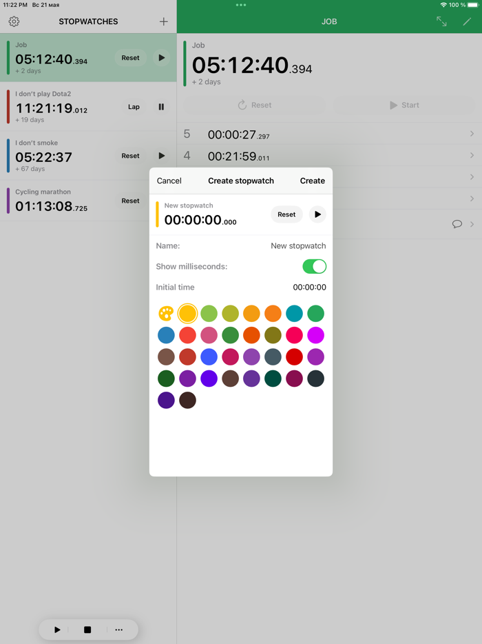 Stopwatch plus Multiple Timer