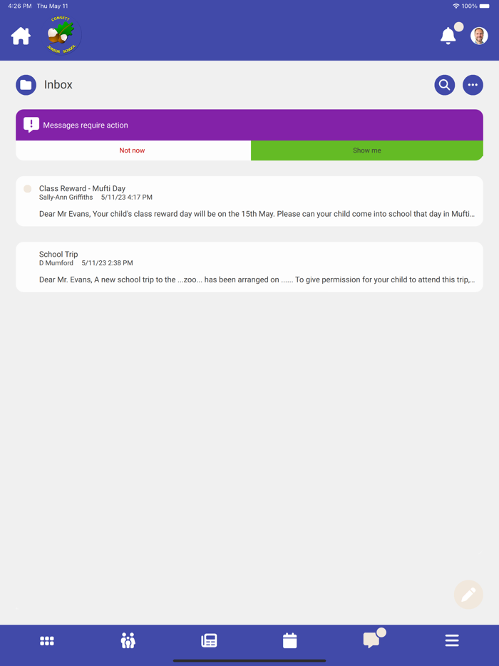 Consett Junior School App