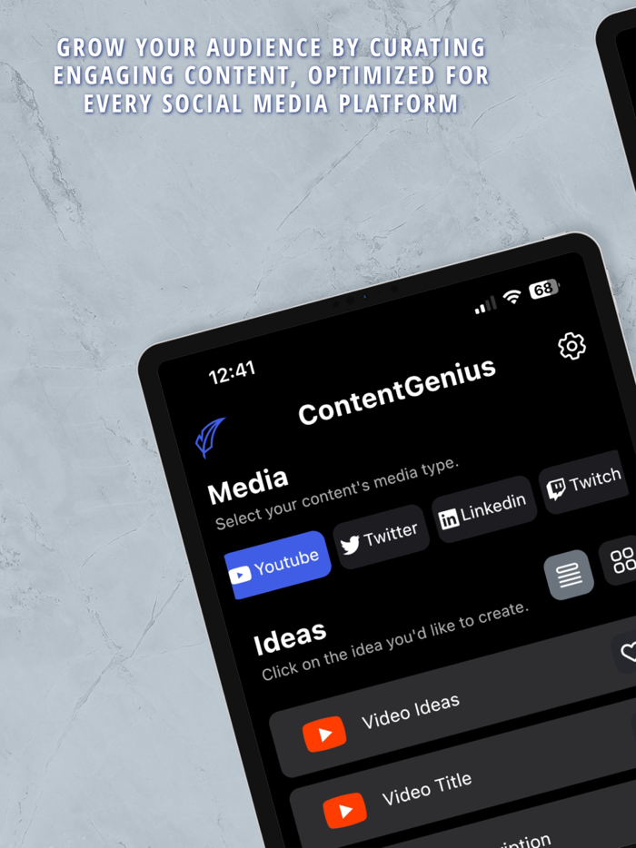 ContentGenius for Influencers