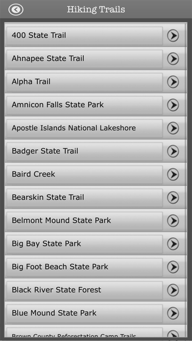 Wisconsin-Camping&Trails,Parks Screenshot