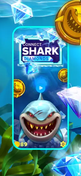 Game screenshot Connect Shark Diamonds mod apk