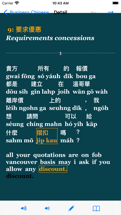 Business Chinese Screenshot