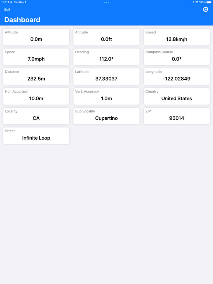 SkyPilot GPS Dashboard