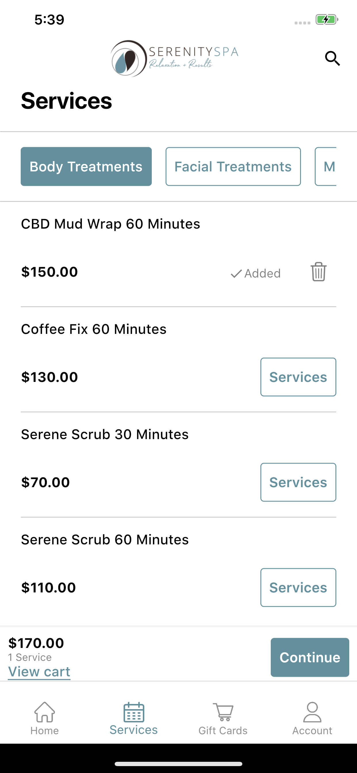Serenity Spa Mobile