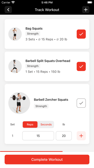 Sculpt 24 Fitness Screenshot