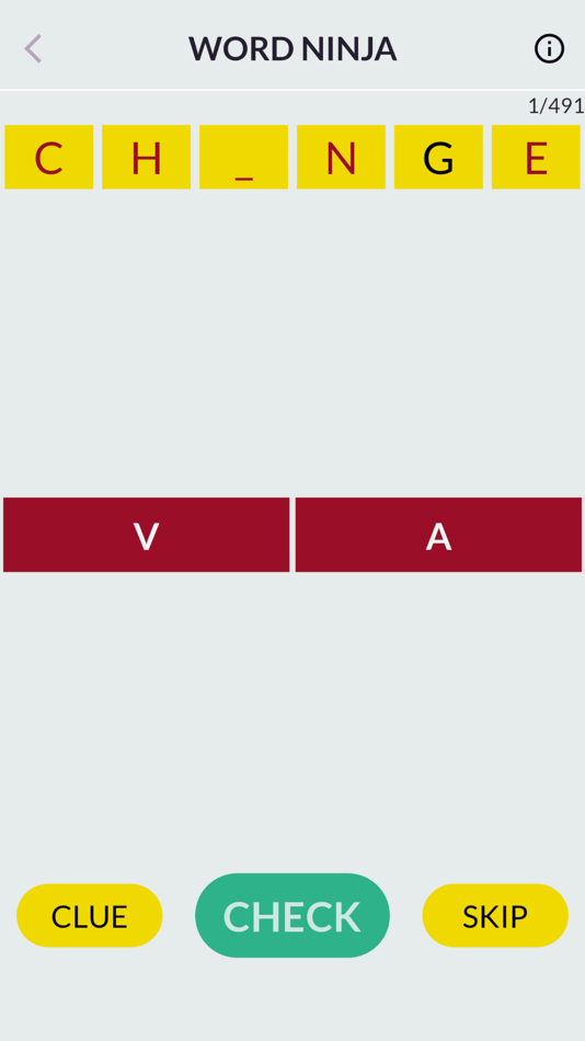 #3. Word Ninja - Word Game (iOS) 由: CENK YILDIRIM