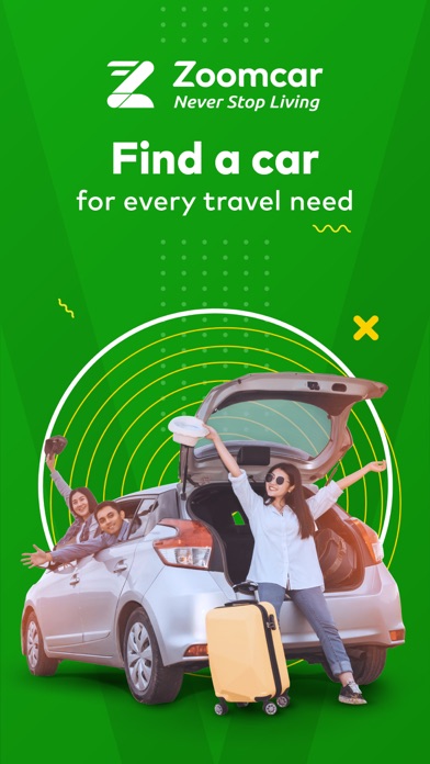 Zoomcar: Car rental for travelのおすすめ画像1