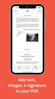 pdf converter & esign iphone screenshot 3