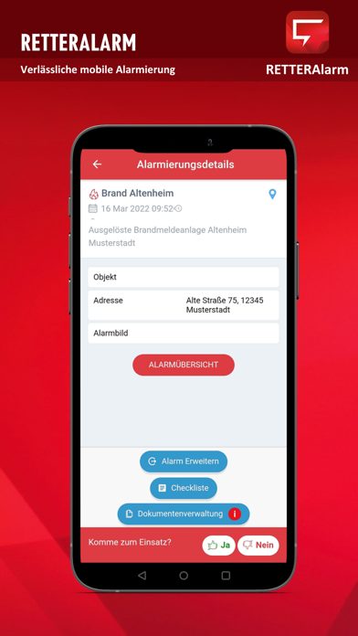 Screenshot #3 pour RETTERAlarm