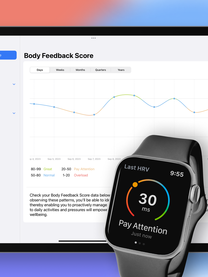 Stress Monitor for Watch