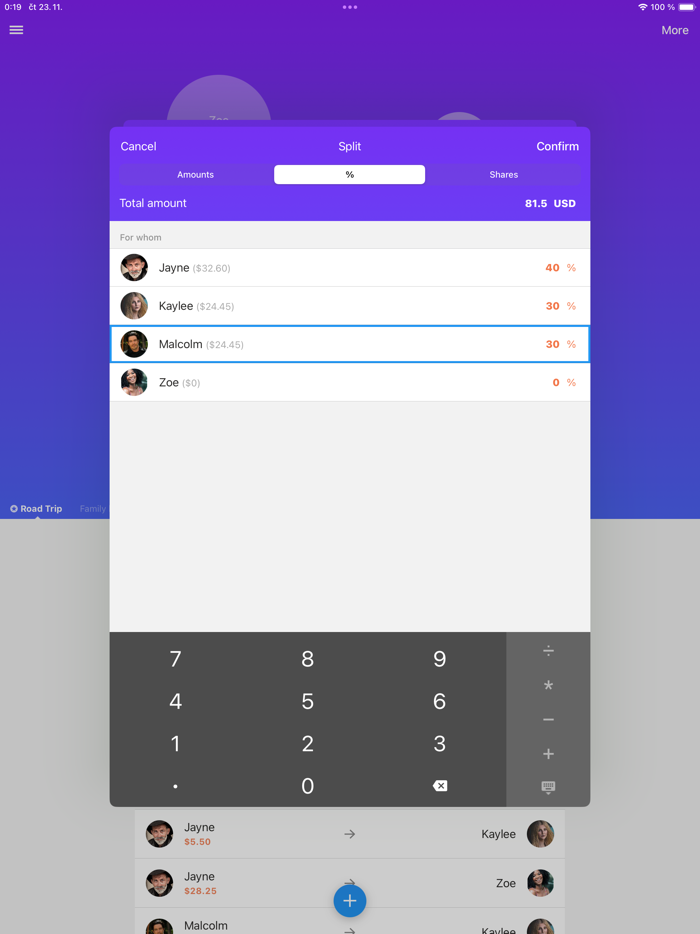 Settle Up - Group Expenses