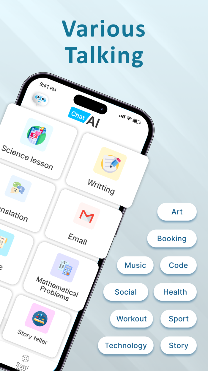 Bot Chat AI Virtual Assistant