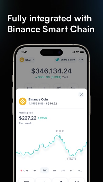 Snowball Smart DeFi Wallet Screenshot
