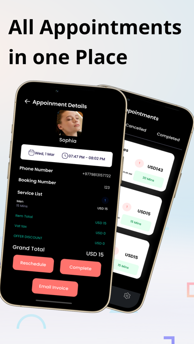 GroomUp - Business Spa & Salon Screenshot