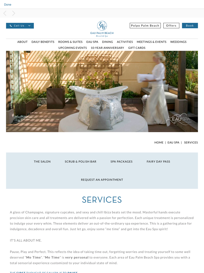 Eau Palm Beach Resort and Spa