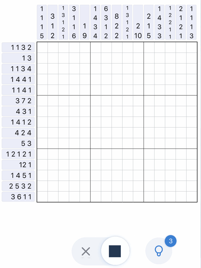 Pixel Quest Nonogram Puzzle