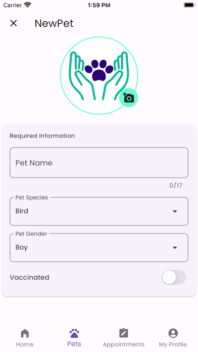 Pet Health Reminder - PetMate Screenshot