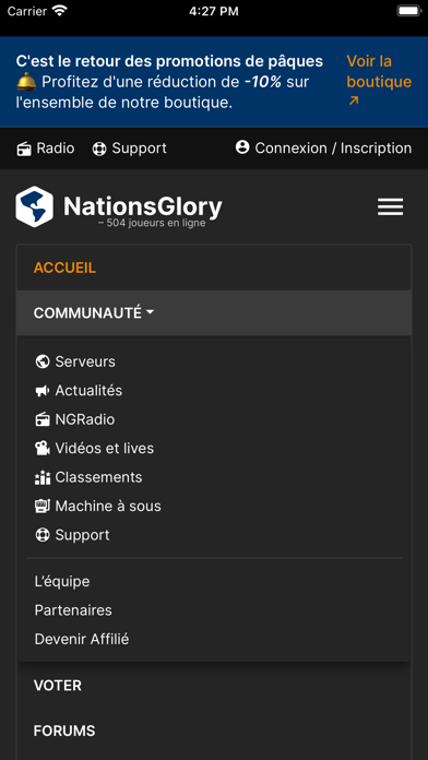 Screenshot #2 pour NationsGlory