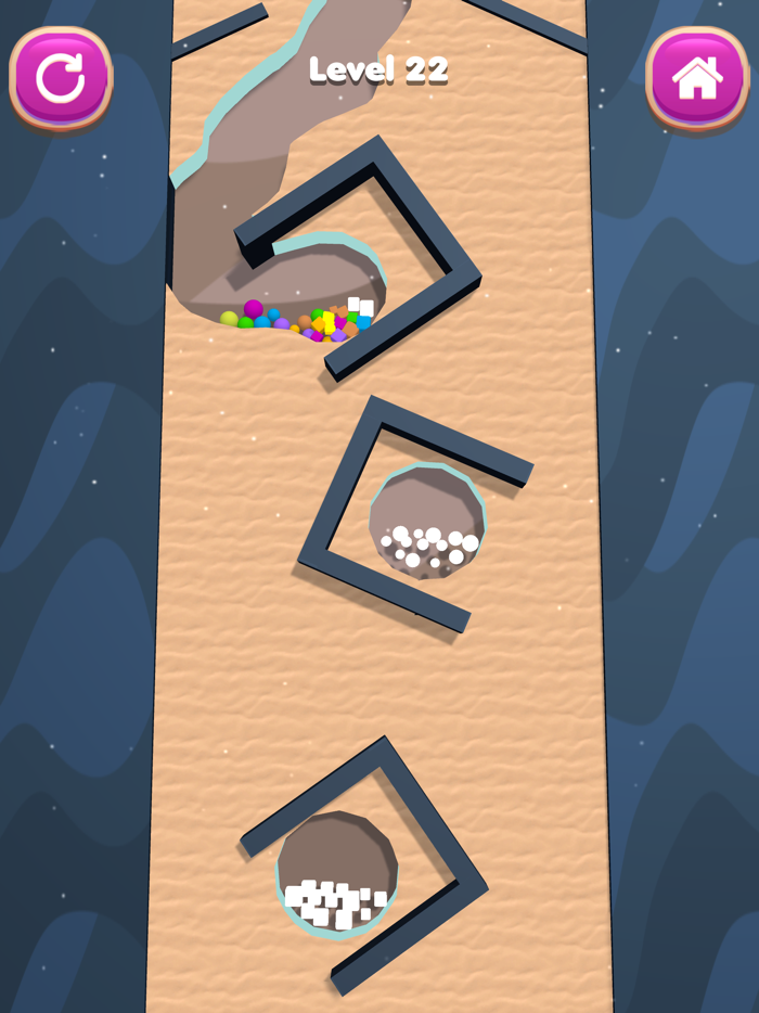 Fun Sand Balls Puzzle Games 3D