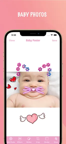 Game screenshot Baby Photo Editor: Baby Poster mod apk