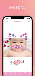 Baby Photo Editor: Baby Poster screenshot #1 for iPhone