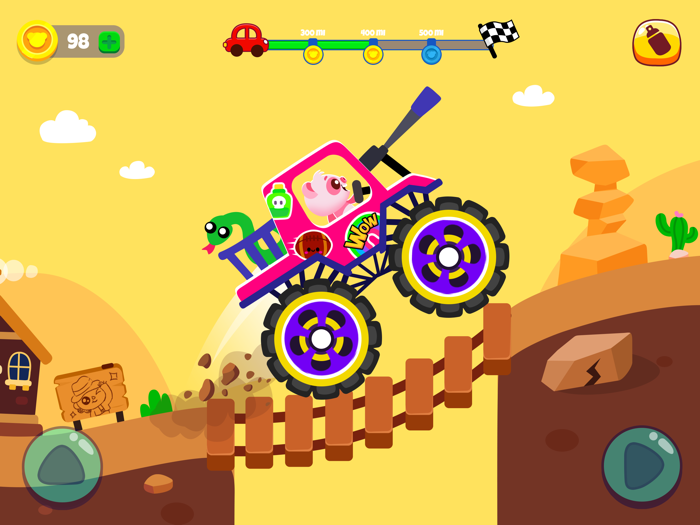 Monster Truck Piggy Panda