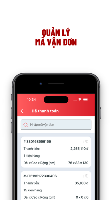 Hải Đăng Logistic Screenshot