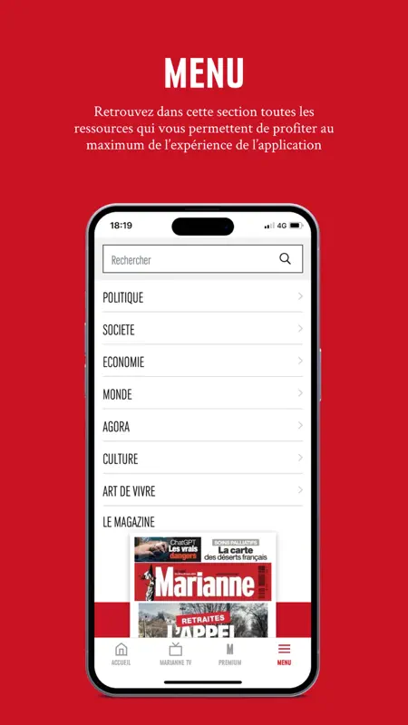Marianne - Actualités & Débats screenshot 5 of 8
