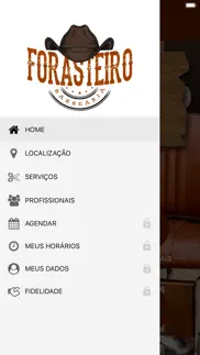 barbearia forasteiro iphone screenshot 2