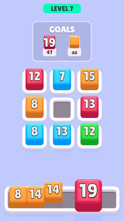 Colored Number Match