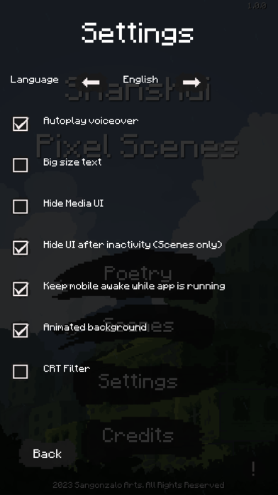 Shanshui Pixel Scenes Screenshot