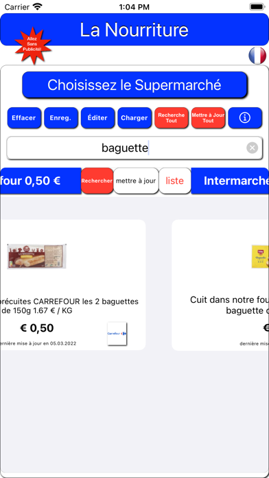 LaNourriture Screenshot