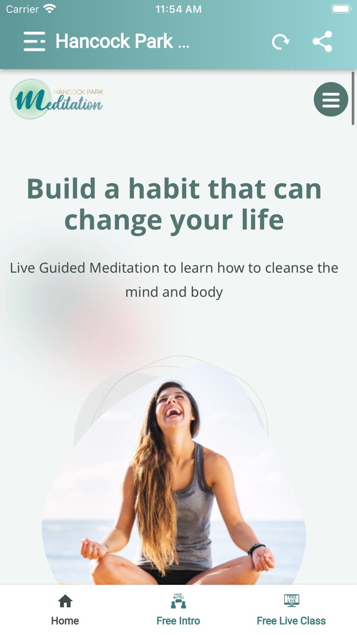 HP Meditation Live Zoom Class