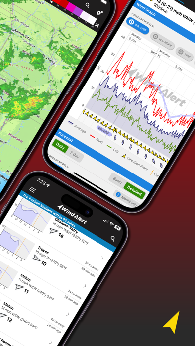 WindAlert: Wind & Weather Map Screenshot