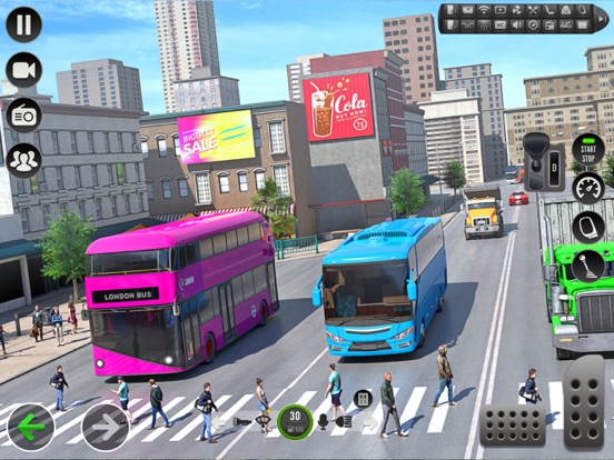 #1 bus driving sim games pro +のおすすめ画像2